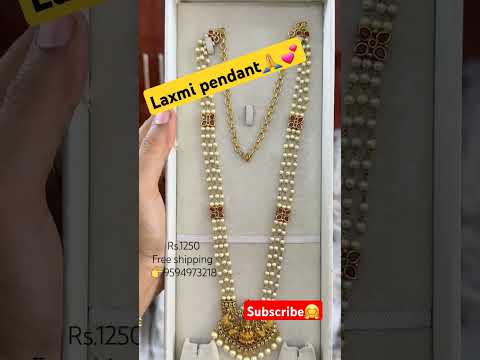 #diwali #special #laxmi pendant🙏 #trending #jewelery #diwalispecial #happydiwali #laxmipuja #yt