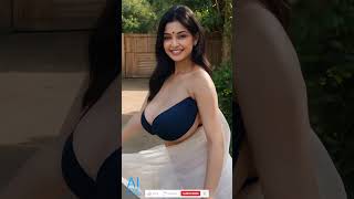 Glamorous Shuffle Dance by a Sensual Indian AI Beauty ✨💃 short