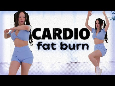 20 min Cardio Workout for Fat Burn - beginner friendly no lunges no repeats!