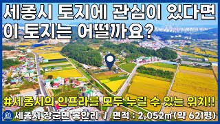 [No.117] 세종시 장군면 봉안리 토지 매매(투자용 / 전원주택지 / 체류형 쉼터 /사무실 / 소매점 / 세종시 부동산 / 충남 토지 / 공주토지부동산)