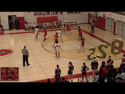 Geneva vs Waterloo High School Boys' Varsity Basketball