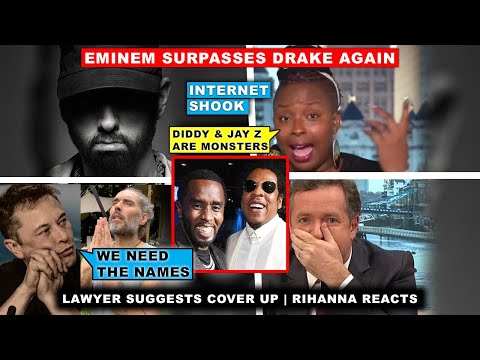 “Diddy and Jay Are Monsters” Piers Morgan Interview SHOCKS X, Rihanna Reacts, Eminem Surpasses Drake