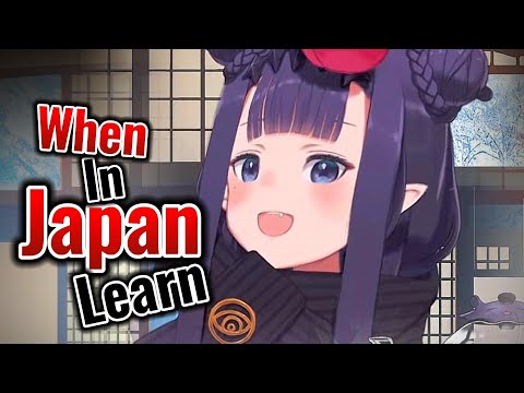 Ina Advice to Foreigner Traveling to Japan... 【Hololive│Ninomae Ina'nis 】