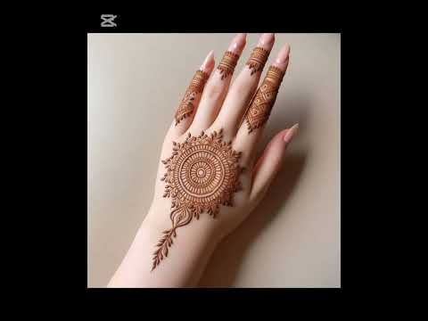 Beautiful Latest Mehndi design 2024 || #shorts #shortvideo #viralvideo #viralreels #mehndi design