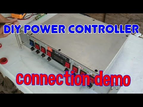 diy power controller connection demo and repair