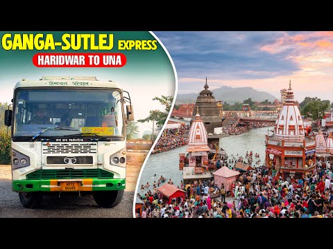 HARIDWAR TO UNA Via Chandigarh - HRTC bus journey | हरिद्वार से ऊना | Himbus