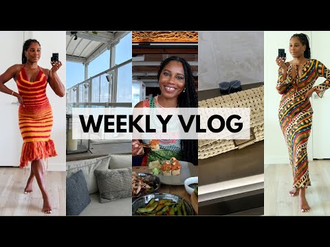 🌴weekly vlog! creator link up, fun restaurants, luxury shopping + end of summer fashion haul 🌴