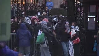 NYPD clears Barnard College after bomb threat; several in custody amid Pro-Palestinian protest