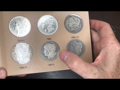 Morgan Dollar Dansco Set. Down to my last few Morgans. What do you think? Album 1 & 2