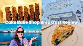 Breakfast at the NEW Cake Bake Shop Disney Review | Disney Vlog | Disney Dining Reviews