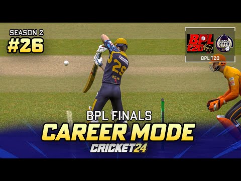 ANOTHER T20 TITLE? - CRICKET 24 CAREER MODE #26