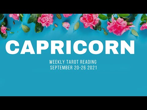 CAPRICORN ♑️ WEEKLY “ YOU NEED THIS 😲🥳🤩” SEPTEMBER 20-26