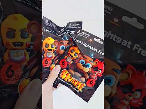 Unboxing FNAF Mystery Squishies 🥳 #fnaf #fivenightsatfreddys #fnafmemes