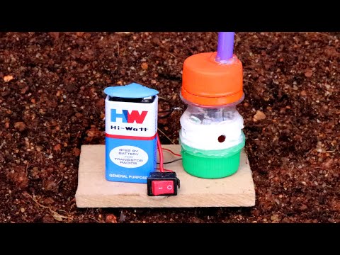 How to Make a Mini Vacuum Cleaner at Home | DIY Vacuum Cleaner | School Science Project Ideas