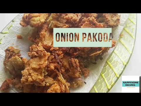 Bakery style onion pakoda