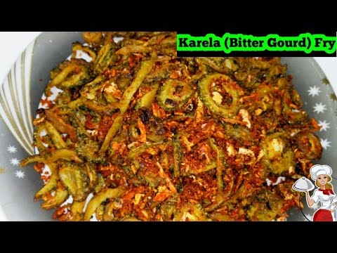 Karela fry,Bitter gourd fry,Crispy karela,करेला फ्राई रेसिपी -How to make karela fry recipe#RFoodInn