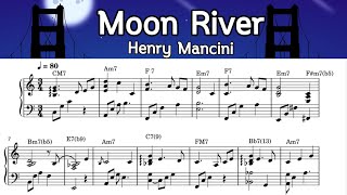 Moon River /Piano Sheet Music / Henry Mancini / by Sangheart Play