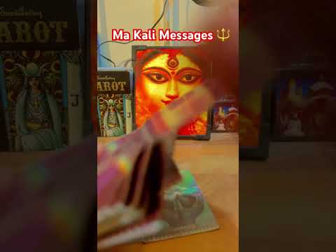 Ma Kali Message ❤️🔱 #ashortaday #tarot #youtubeshorts #ytshorts #universe #kali #devi #shorts #love