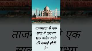 ताज महल से जुड़े गज़ब के तथ्य।😱 historical facts in hindi 🤯 #facts #viral #shorts