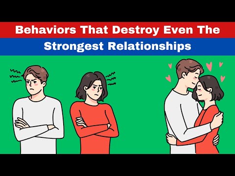 14 Behaviors That Destroy Relationships