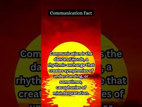 communication is a art #communication #communicationskills #communicationfacts @factchq113