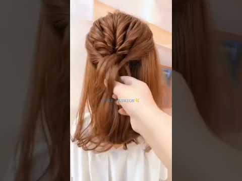 Beautiful & Easy Bun Hairstyle❤✨|| Quick Bun Hairstyle hacks❤||Cute Hairstyle For Girls❤|| Bun Hack✨