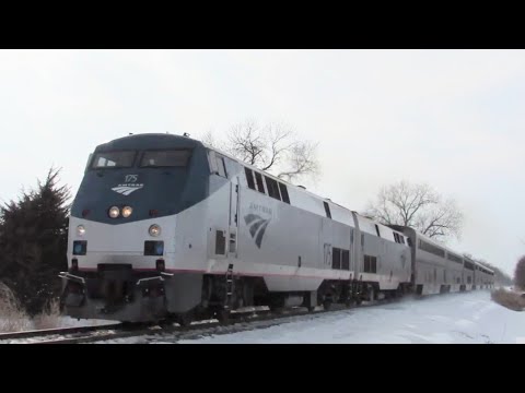 12 hr Late Amtrak California Zephyr #6 - Lincoln, Nebraska 3/1/2019