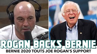 Bernie 2020 Touts Joe Rogan's Support