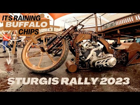 STURGIS Motorcycle Rally 2023 BUFFALO CHIP BIKE SHOW!!