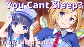 Baby Rosetai asks Mama Aki for advice on how to be able to sleep soundly - Hololive EN Clips