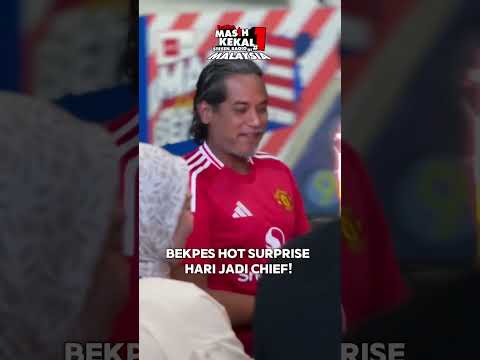 Pagi-pagi lagi Johan dan AG dah buat surprise kat Chief, sempena hari jadi Chief bulan ni. ❤️✨