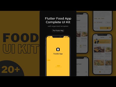 Flutter Food Delivery App UI Kit #Shorts