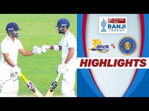 Ranji Trophy 2024/25, Himachal Pradesh vs Pondicherry, Day 1: Match Highlights