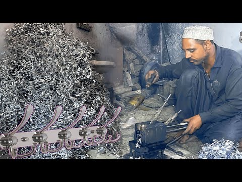 Stainless steel wall hanger manufacturing for clothes || How to Make Wall Hangers at Factory