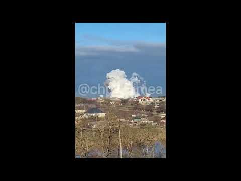 Russian SAM System (S-300/S-400) Destroyed Near Simferopol, Crimea