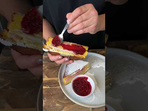 Monte Cristo Sandwich #delicious #shorts #asmr