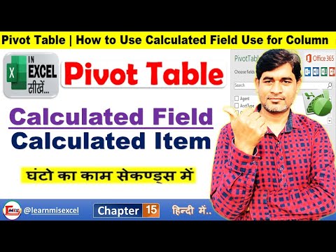 Pivot Table Calculated Fields & Calculated Items | How to add calculated field to a pivot | Part 15