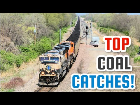 THE TOP 10 COAL TRAIN CATCHES IN THE MIDWEST!