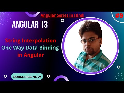 #9 Angular Series - String Interpolation one way data binding in angular #angular #frontenddeveloper