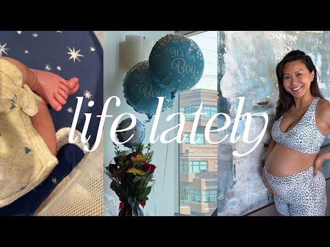 LIFE IN SF | baby's here! last pregnancy vlog, labor prep, third trimester thoughts