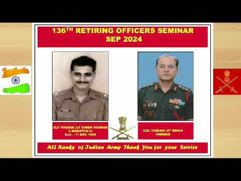 Indian Army Officers retired on 30 September 2024