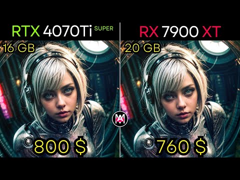 Which GPU Reigns Supreme? RTX 4070 Ti Super vs RX 7900 XT !