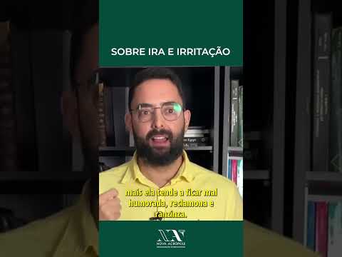 Sobre ira e irritação - Nova Acrópole