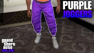 *UPDATED* HOW TO GET PURPLE JOGGERS IN GTA 5 ONLINE AFTER PATCH 1.70! *SUPER EASY*