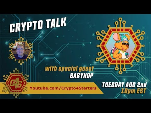 LIVE CRYPTO TALK AND AMA WITH BABYHOP AND SOME GIVEAWAYS!!