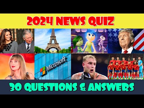 Quiz of the Year 2024 | 2024 News Quiz