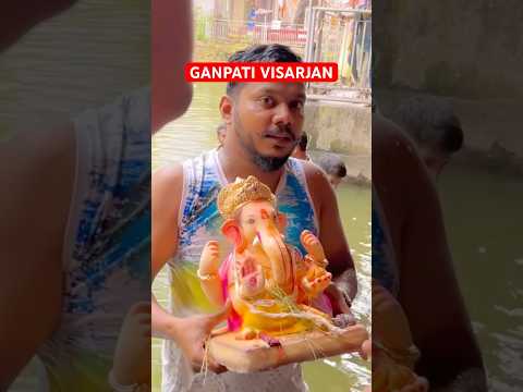 Ganpati Bappa Visarjan 2024 #shorts