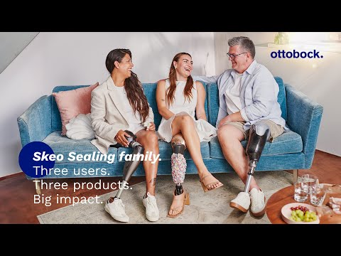 Skeo Sealing family. Three users. Three products. Big impact. | Ottobock