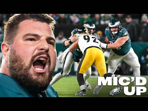 Landon Dickerson Mic'd Up in DOMINANT Win vs Steelers