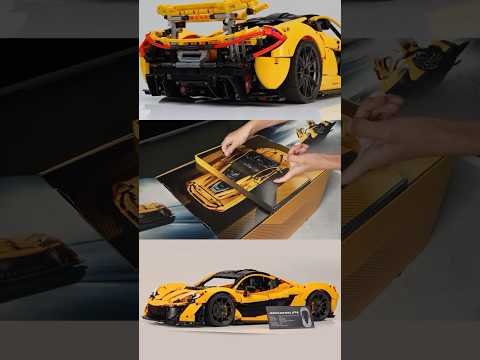 Up Close with LEGO McLaren P1 – Every Detail Counts!  #LEGODetails #McLarenP1 #LEGOArt #Legotechnic